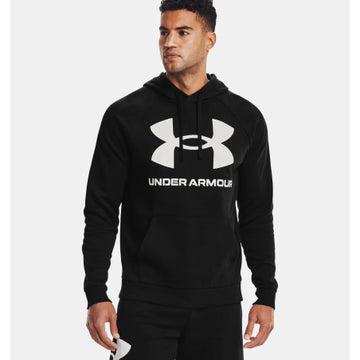 Under Armour Rival Fleece Big Logo Hoodie קפוצון לגברים