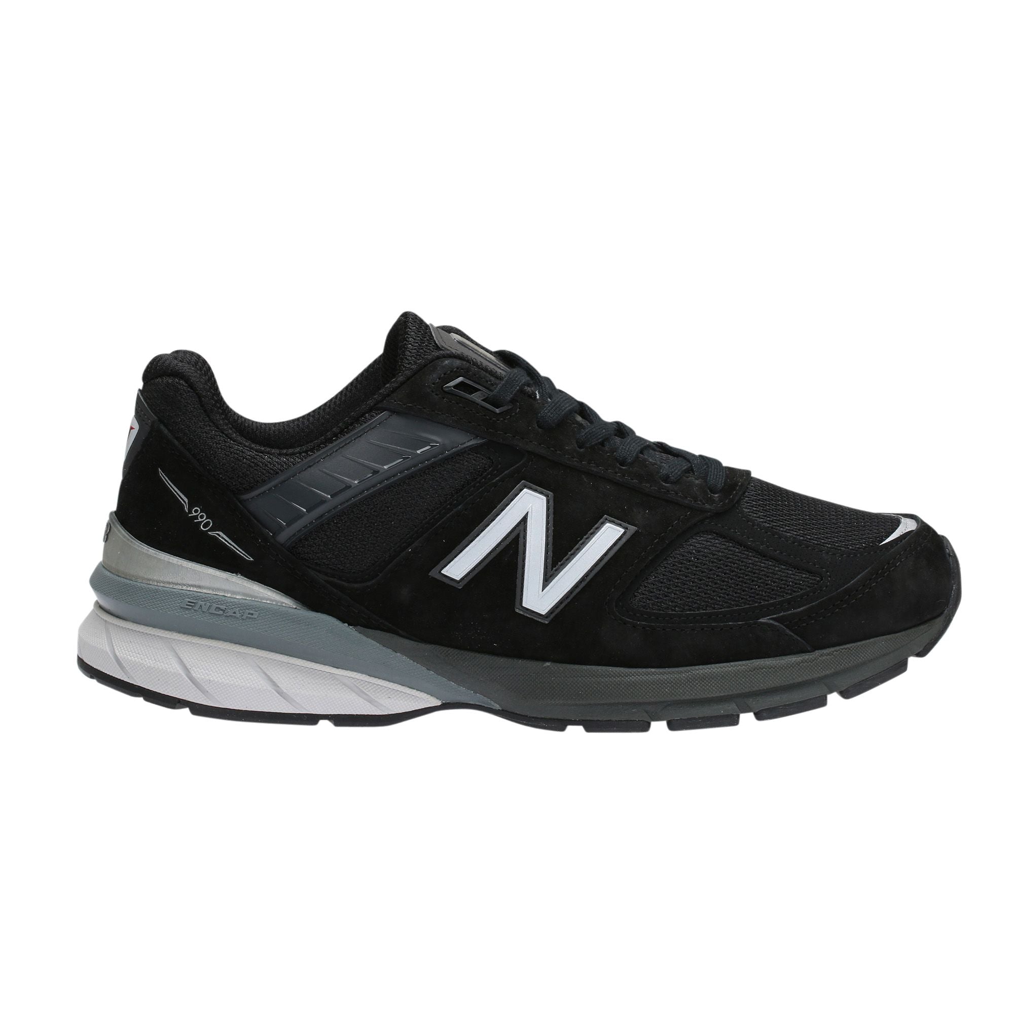 New Balance 990 V5  נעלי אימון שחור-לבן לגברים