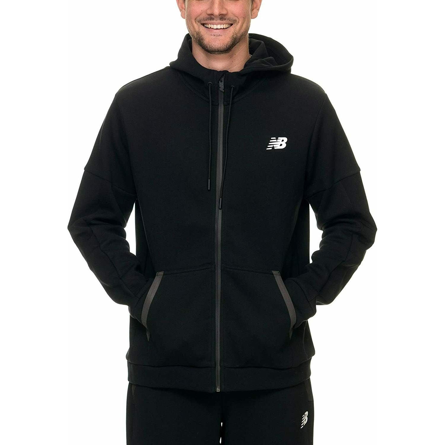 NEW BALANCE SPORT FULL ZIP HOODIE  ז`קט לגברים