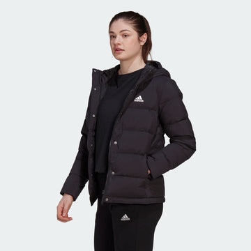 ADIDAS HELIONIC HOODED DOWN מעיל לנשים