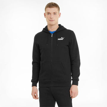 PUMA ESSENTIALS FULL-ZIP LOGO קפוצון לגברים