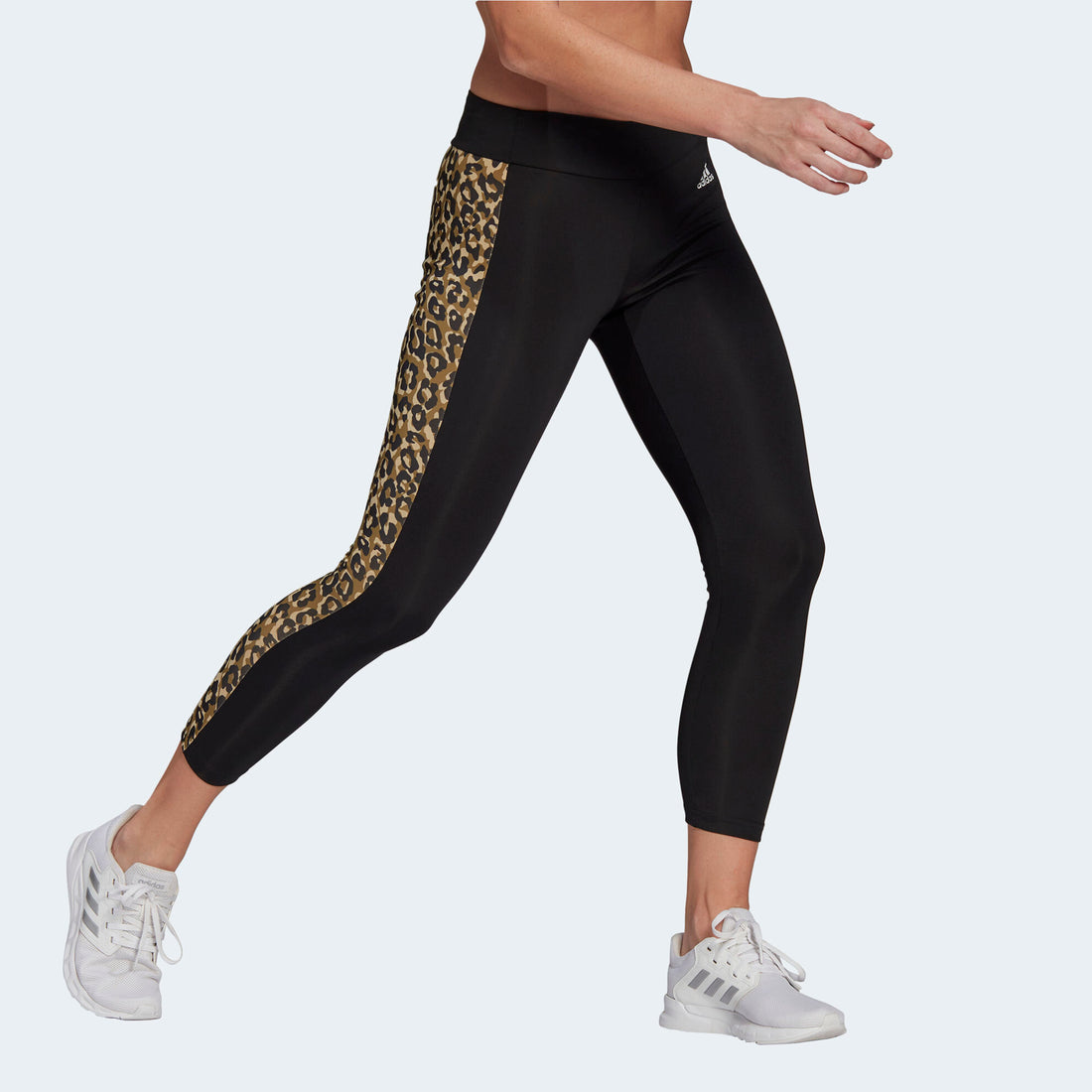 ADIDAS DESIGNED TO MOVE AEROREADY LEOPARD PRINT 7/8  טייץ לנשים