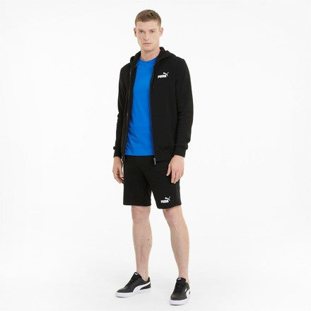 PUMA ESSENTIALS FULL-ZIP LOGO קפוצון לגברים