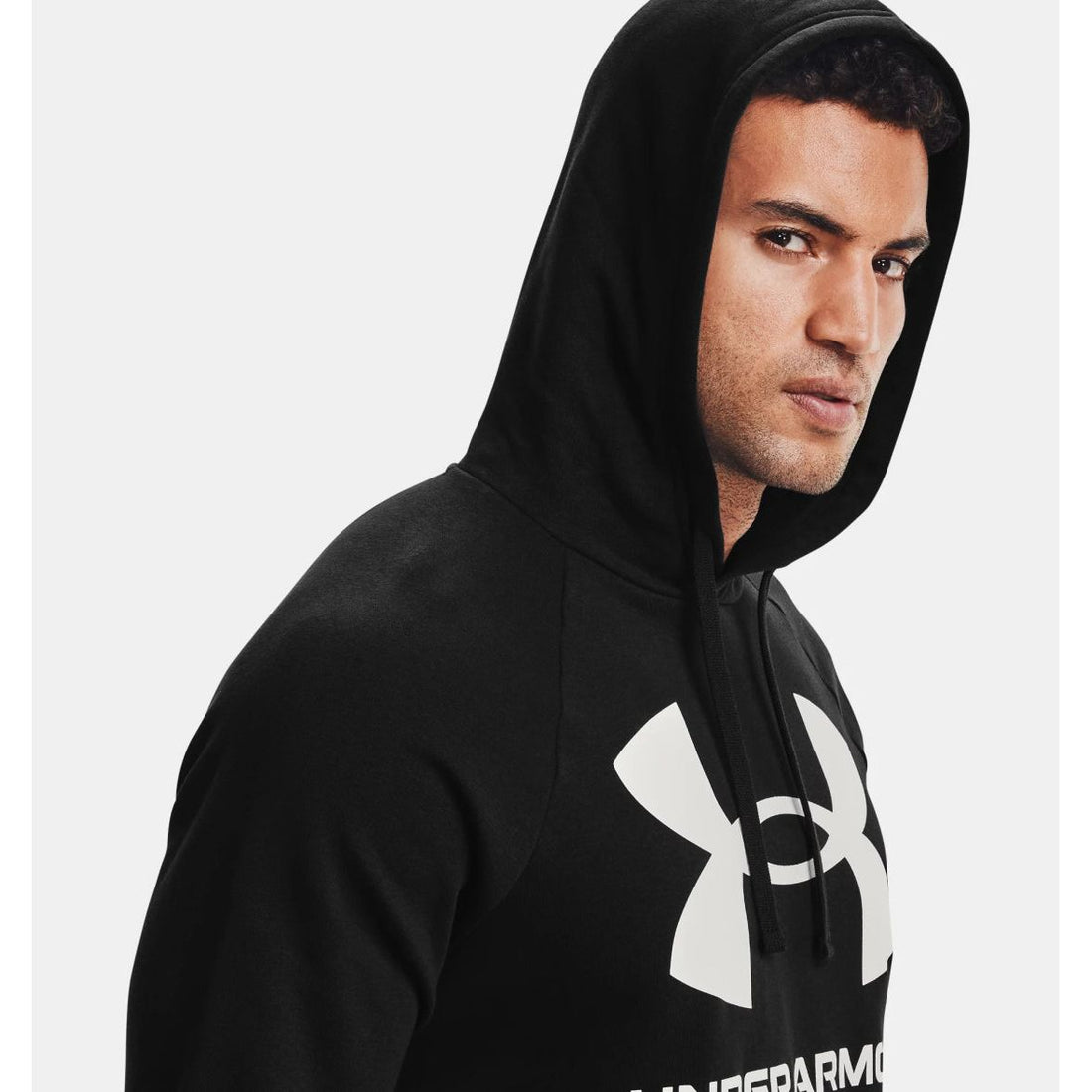 Under Armour Rival Fleece Big Logo Hoodie קפוצון לגברים